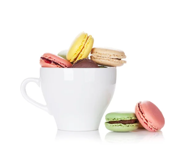 Süße bunte Macarons — Stockfoto