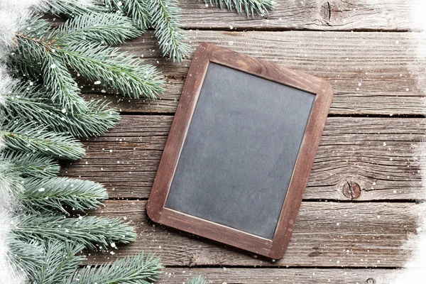 Árbol de abeto de Navidad y mesa digital —  Fotos de Stock