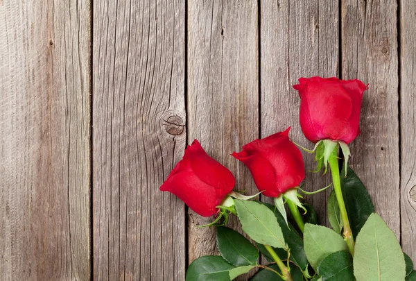 Strauß roter Rosen — Stockfoto