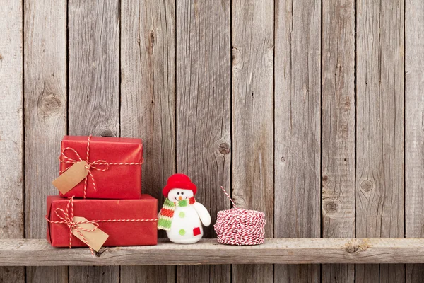 Рождественские коробки — стоковое фото