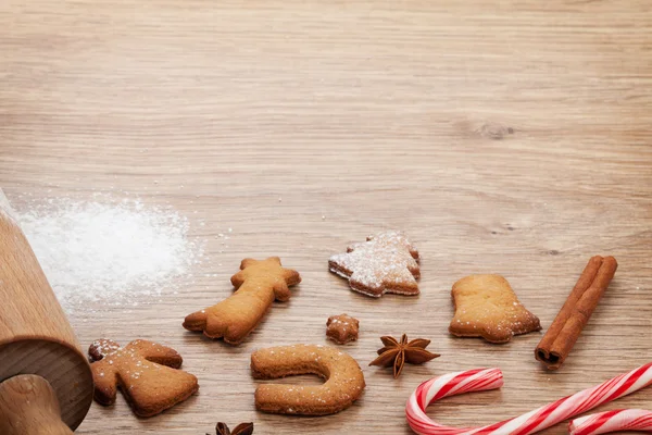 Biscoitos de gengibre — Fotografia de Stock