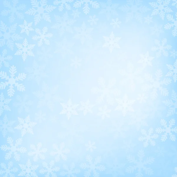 Fondo azul de Navidad — Vector de stock