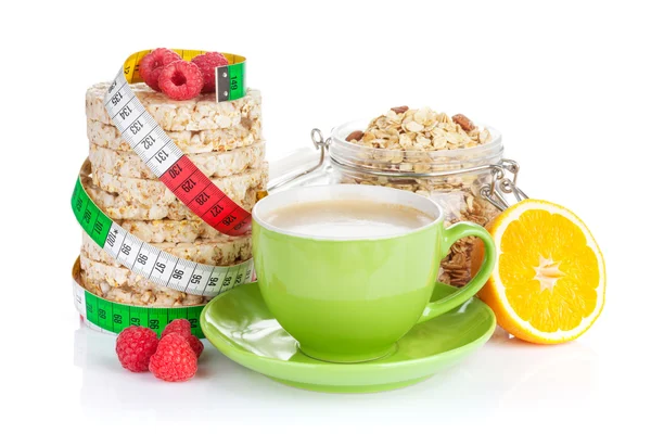 Desayuno saludable con muesli — Foto de Stock