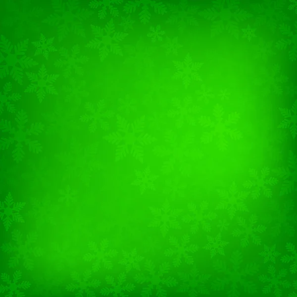 Abstract green christmas background — Stock Vector