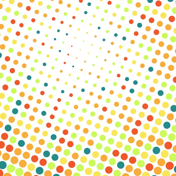 Abstrato pontilhado fundo colorido — Vetor de Stock