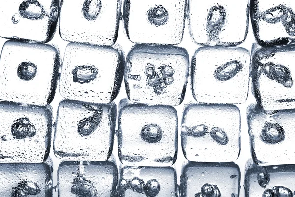 Melting ice cubes — Stock Photo, Image