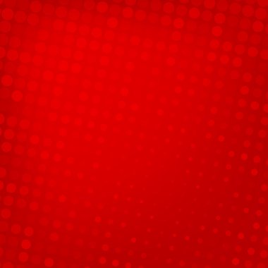 Abstract dotted red background clipart