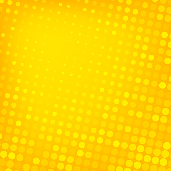 Abstract dotted yellow background