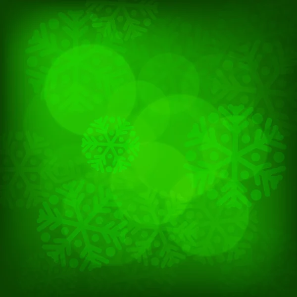 Abstrato fundo de Natal verde — Vetor de Stock