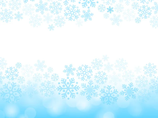 Fondo abstracto azul navidad — Vector de stock