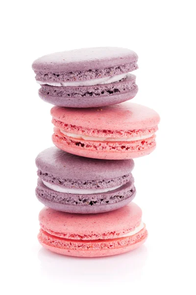 Colorful macaron cookies — Stock Photo, Image