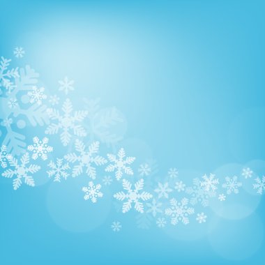 Kar taneli Noel arkaplanı