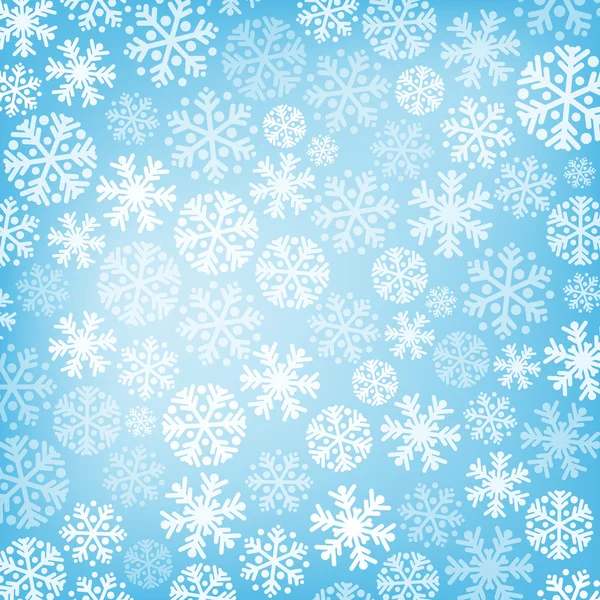 Abstrait bleu fond de Noël — Image vectorielle