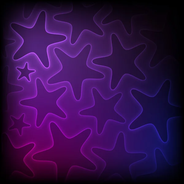 Fondo de estrellas brillantes abstractas — Vector de stock