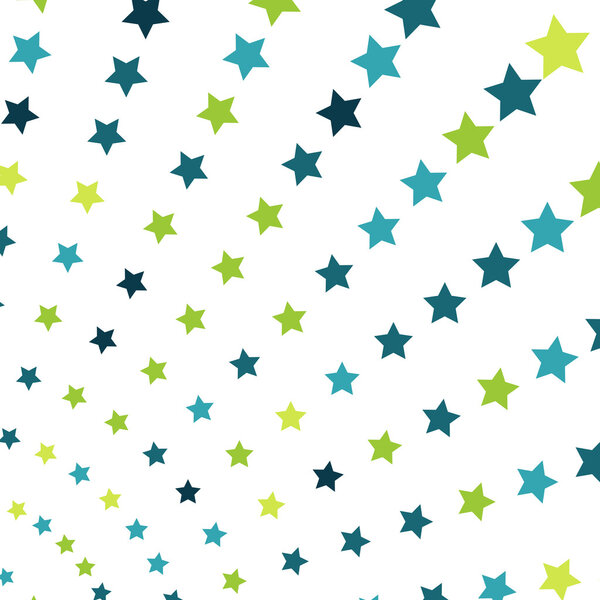 Abstract colorful background with stars