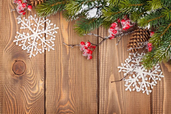 Weihnachten Holz Hintergrund — Stockfoto