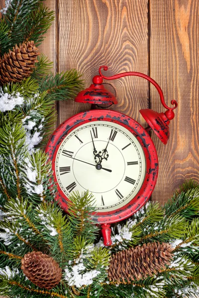 Christmas clock — Stock Photo, Image