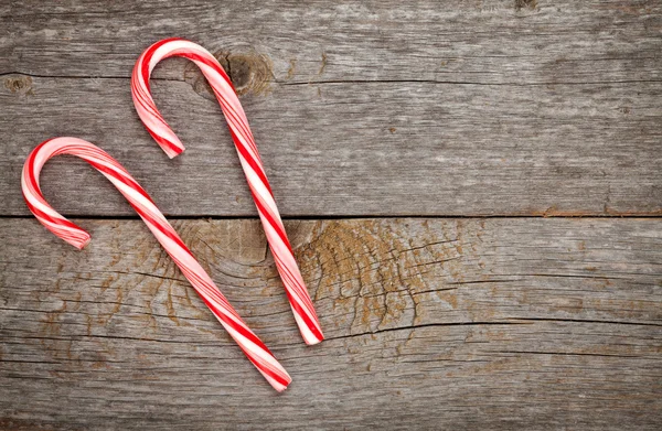 Two candy cane — Stock Photo, Image