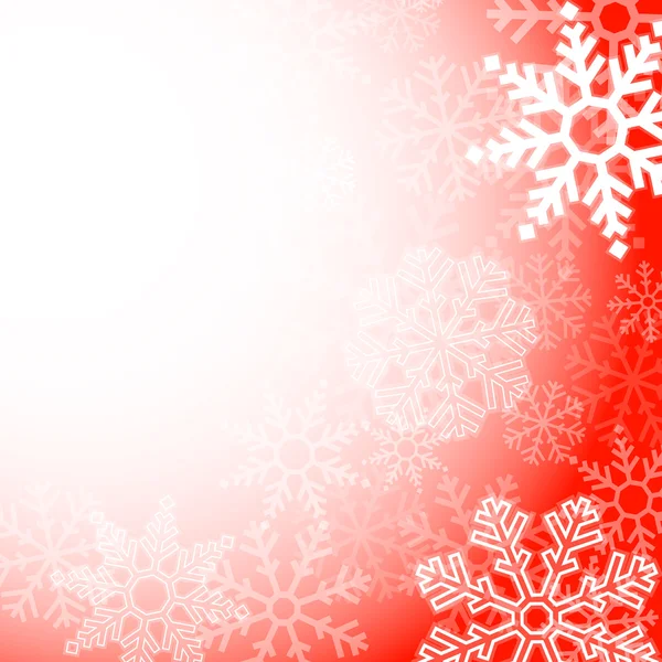 Fondo de Navidad rojo abstracto — Vector de stock