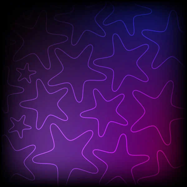 Fondo de estrellas brillantes abstractas — Vector de stock