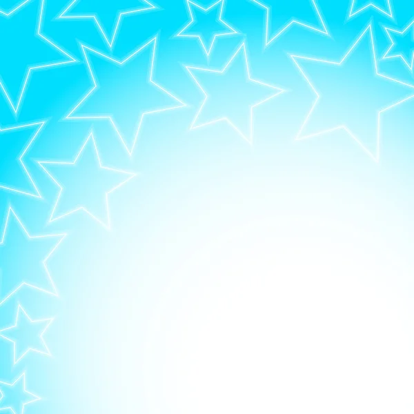 抽象的な輝く星 — ストックベクタ