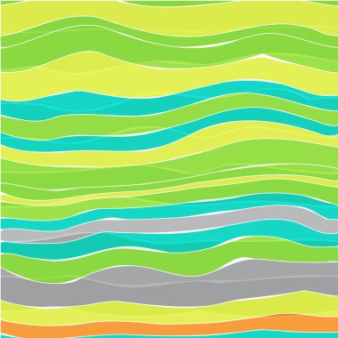 bunt gestreifte Welle Hintergrund