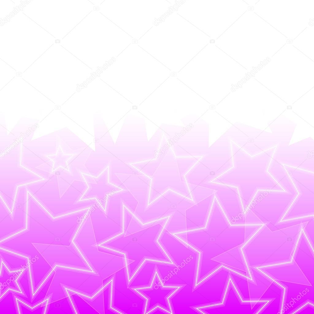 Abstract glowing stars colorful background