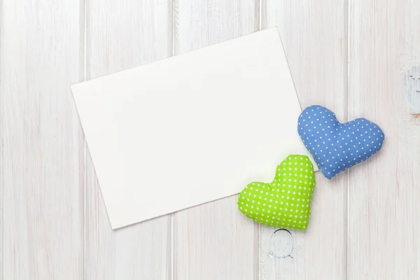 Valentines day toy hearts — Stock Photo, Image