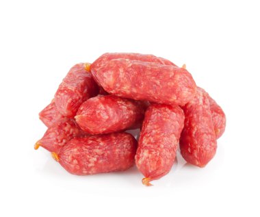 Mini sausages isolated clipart
