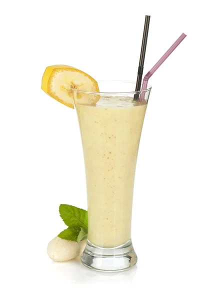 Bananenmilch-Smoothie — Stockfoto