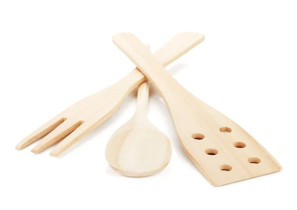 Utensilios de cocina de madera — Foto de Stock