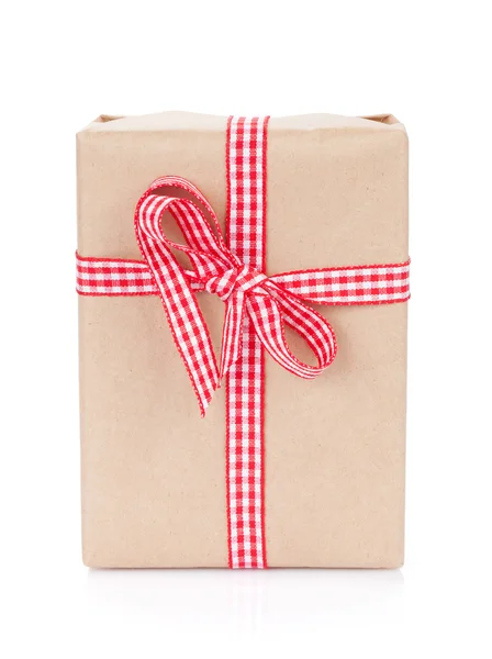 Gift box with bow — Stock Photo, Image