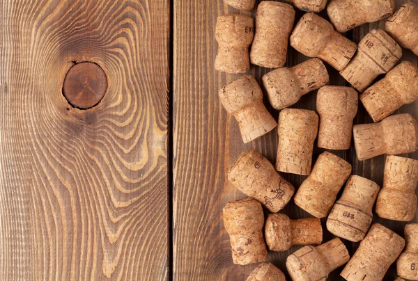 Champagne wine corks — Stock Photo, Image