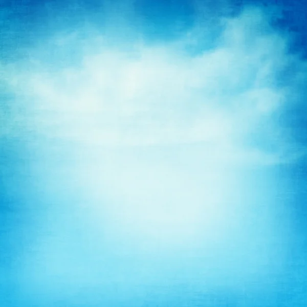 Ciel bleu et nuages illustration abstraite — Photo