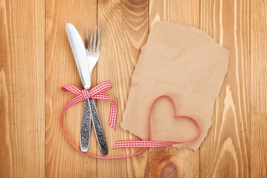 Boş kağıt tarifi veya Not ve Gümüş eşyalar için