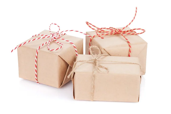 Cajas de regalo marrón —  Fotos de Stock