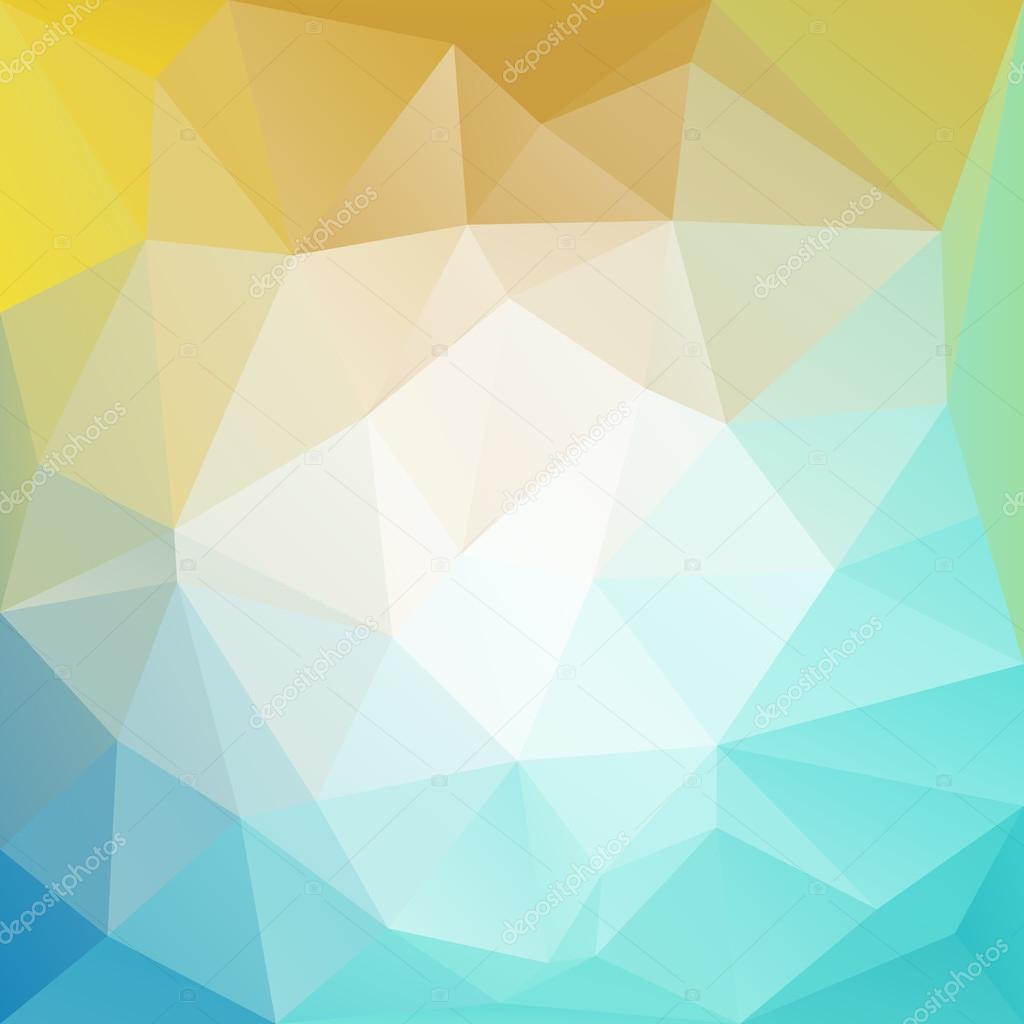 Triangle mosaic gradient background