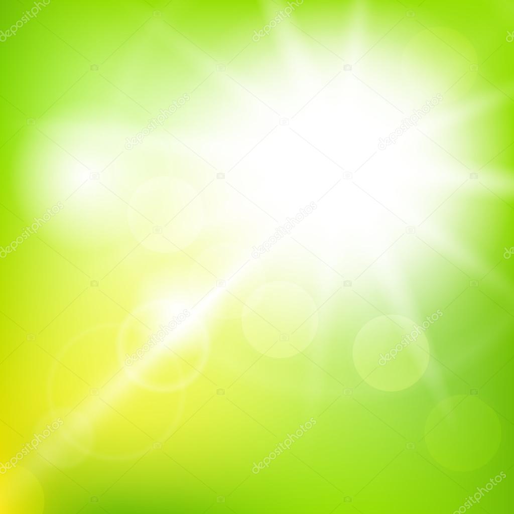 Nature sunny abstract summer background