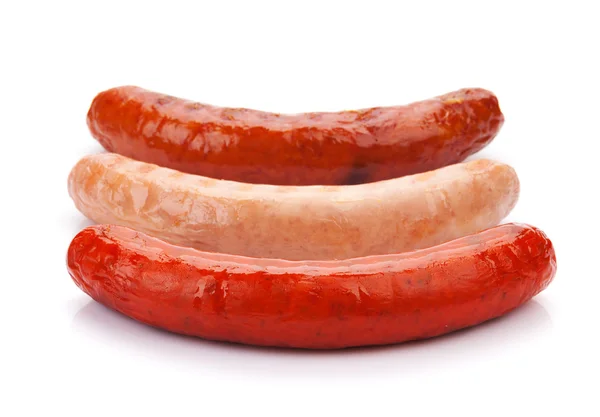 Various grilled sausages — Stock Photo, Image