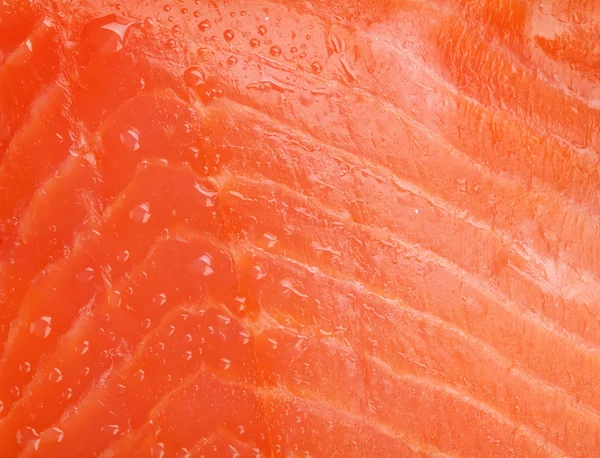 Textura de peixe de salmão fresco — Fotografia de Stock