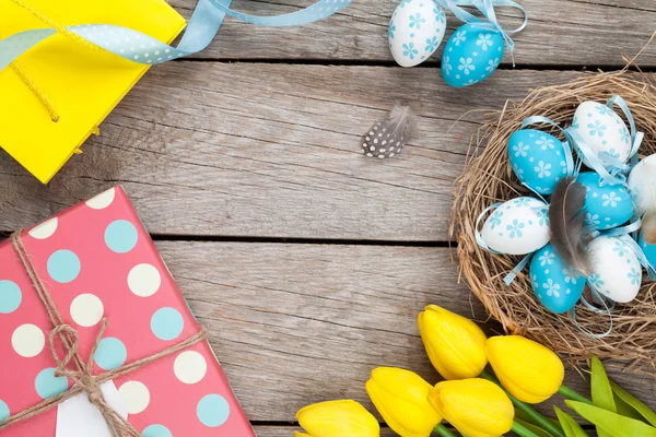 Easter decorations background — Stock Photo, Image