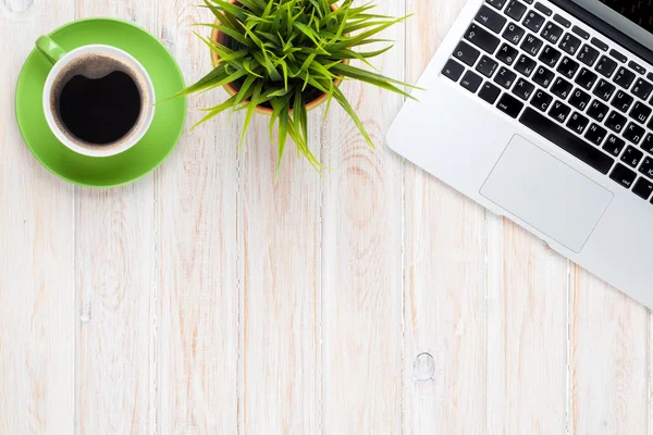 Office desk table, work place — Stock Photo, Image