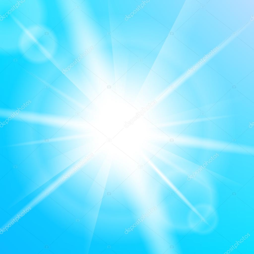 Summer sun background