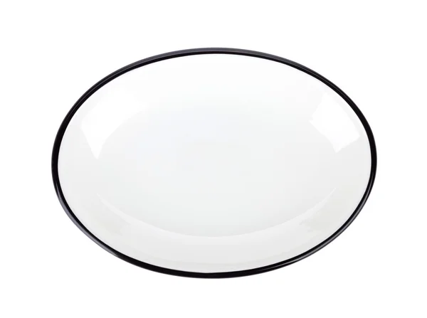 Empty clean plate — Stock Photo, Image