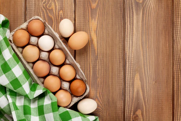 Eierkartons aus Pappe — Stockfoto