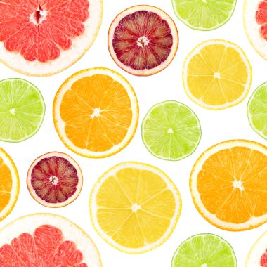 Citrus seamless background