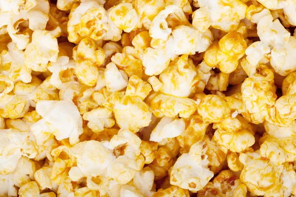 Popcorn textur bakgrund — Stockfoto