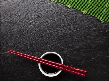 Japon suşi yemek çubukları