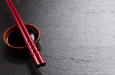 Japon suşi yemek çubukları