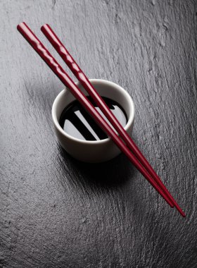 Japon suşi yemek çubukları